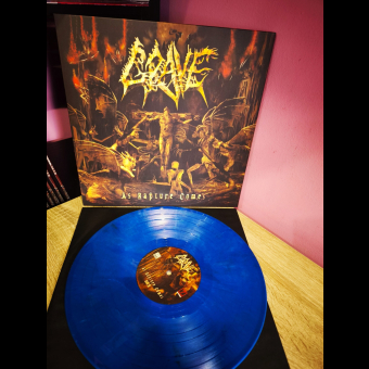 GRAVE As Rapture Comes LP MARBLE BLUE (Luxurious Triple Gatefold) , PRE-ORDER [VINYL 12"]